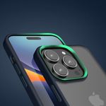 Husa Kwmobile pentru Apple iPhone 14 Pro Max, Silicon, Albastru/Transparent, 59092.17 fotografia produsului View 11 S