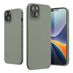 Husa Kwmobile pentru Apple iPhone 14 Plus, Silicon, Verde, 59076.172 fotografia produsului