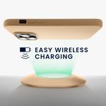 Husa Kwmobile pentru Apple iPhone 14 Pro, Silicon, Crem, 59081.154 fotografia produsului View 6 S