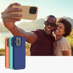 Husa Kwmobile pentru Apple iPhone 14 Pro, Silicon, Crem, 59081.154 fotografia produsului View 12 S