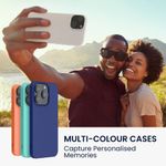 Husa Kwmobile pentru Apple iPhone 14, Silicon, Bej, 59075.96 fotografia produsului View 3 S