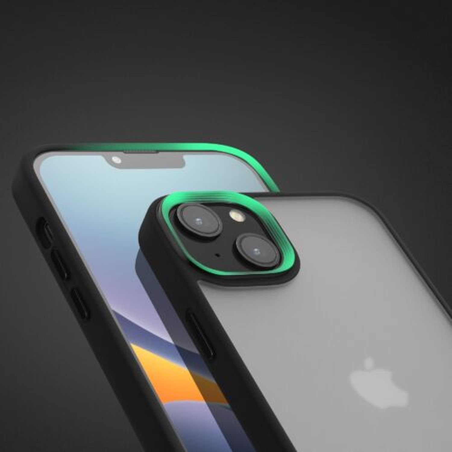 Husa Kwmobile pentru Apple iPhone 14 Plus, Silicon, Negru, 59090.01 fotografia produsului View 7 L
