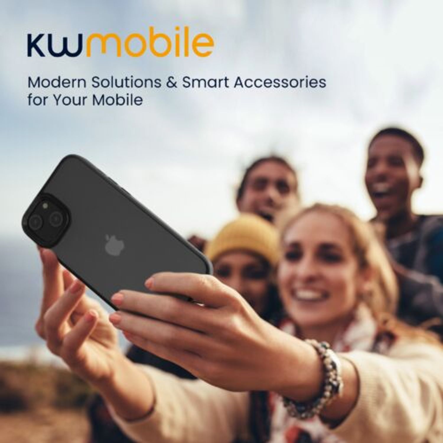 Husa Kwmobile pentru Apple iPhone 14 Plus, Silicon, Negru, 59090.01 fotografia produsului View 8 L