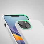 Husa Kwmobile pentru Apple iPhone 14, Silicon, Alb, 59075.48 fotografia produsului View 12 S