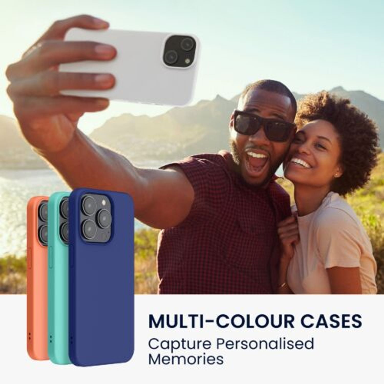 Husa Kwmobile pentru Apple iPhone 14, Silicon, Alb, 59075.48 fotografia produsului View 3 L