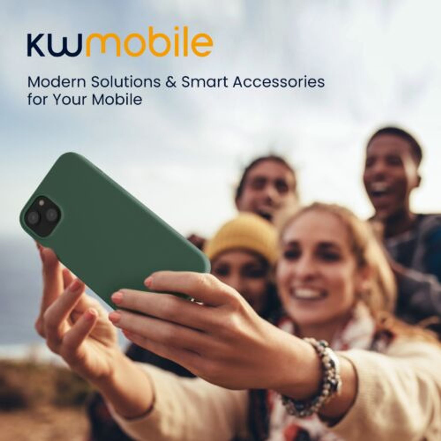 Husa Kwmobile pentru Apple iPhone 14 Plus, Silicon, Verde, 59072.166 fotografia produsului View 7 L