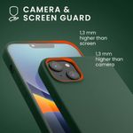 Husa Kwmobile pentru Apple iPhone 14 Plus, Silicon, Verde, 59072.166 fotografia produsului View 6 S
