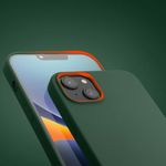 Husa Kwmobile pentru Apple iPhone 14 Plus, Silicon, Verde, 59072.166 fotografia produsului View 12 S