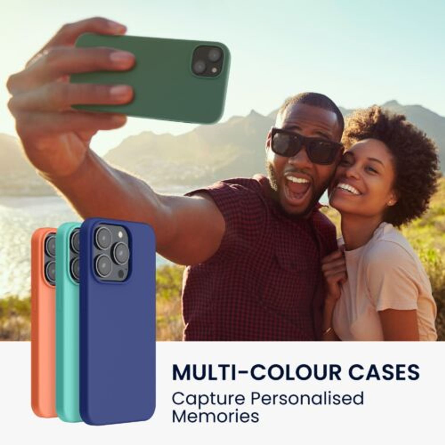 Husa Kwmobile pentru Apple iPhone 14 Plus, Silicon, Verde, 59072.166 fotografia produsului View 3 L