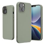 Husa Kwmobile pentru Apple iPhone 14, Silicon, Verde, 59075.172 fotografia produsului