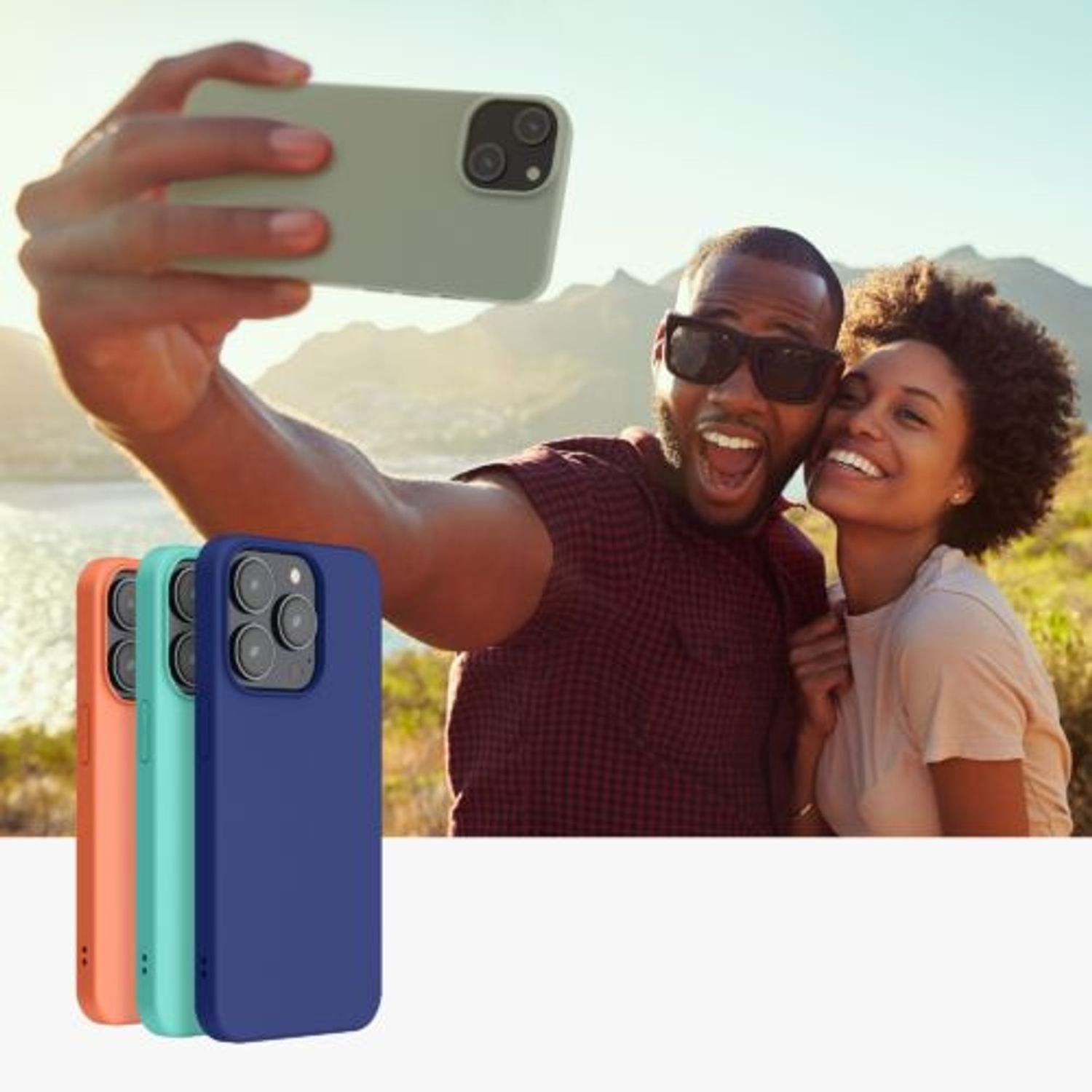 Husa Kwmobile pentru Apple iPhone 14, Silicon, Verde, 59075.172 fotografia produsului View 9 L