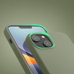 Husa Kwmobile pentru Apple iPhone 14, Silicon, Verde, 59071.172 fotografia produsului View 7 S
