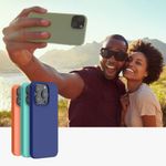 Husa Kwmobile pentru Apple iPhone 14, Silicon, Verde, 59071.172 fotografia produsului View 8 S