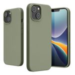 Husa Kwmobile pentru Apple iPhone 14, Silicon, Verde, 59071.172 fotografia produsului