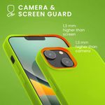Husa Kwmobile pentru Apple iPhone 14, Silicon, Verde, 59075.75 fotografia produsului View 6 S