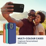 Husa Kwmobile pentru Apple iPhone 14, Silicon, Negru, 59071.01 fotografia produsului View 3 S