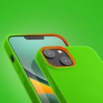 Husa Kwmobile pentru Apple iPhone 14, Silicon, Verde, 59075.44 fotografia produsului View 12 S