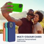 Husa Kwmobile pentru Apple iPhone 14, Silicon, Verde, 59075.44 fotografia produsului View 3 S