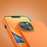 Husa Kwmobile pentru Apple iPhone 14, Silicon, Portocaliu, 59075.150 fotografia produsului View 9 S