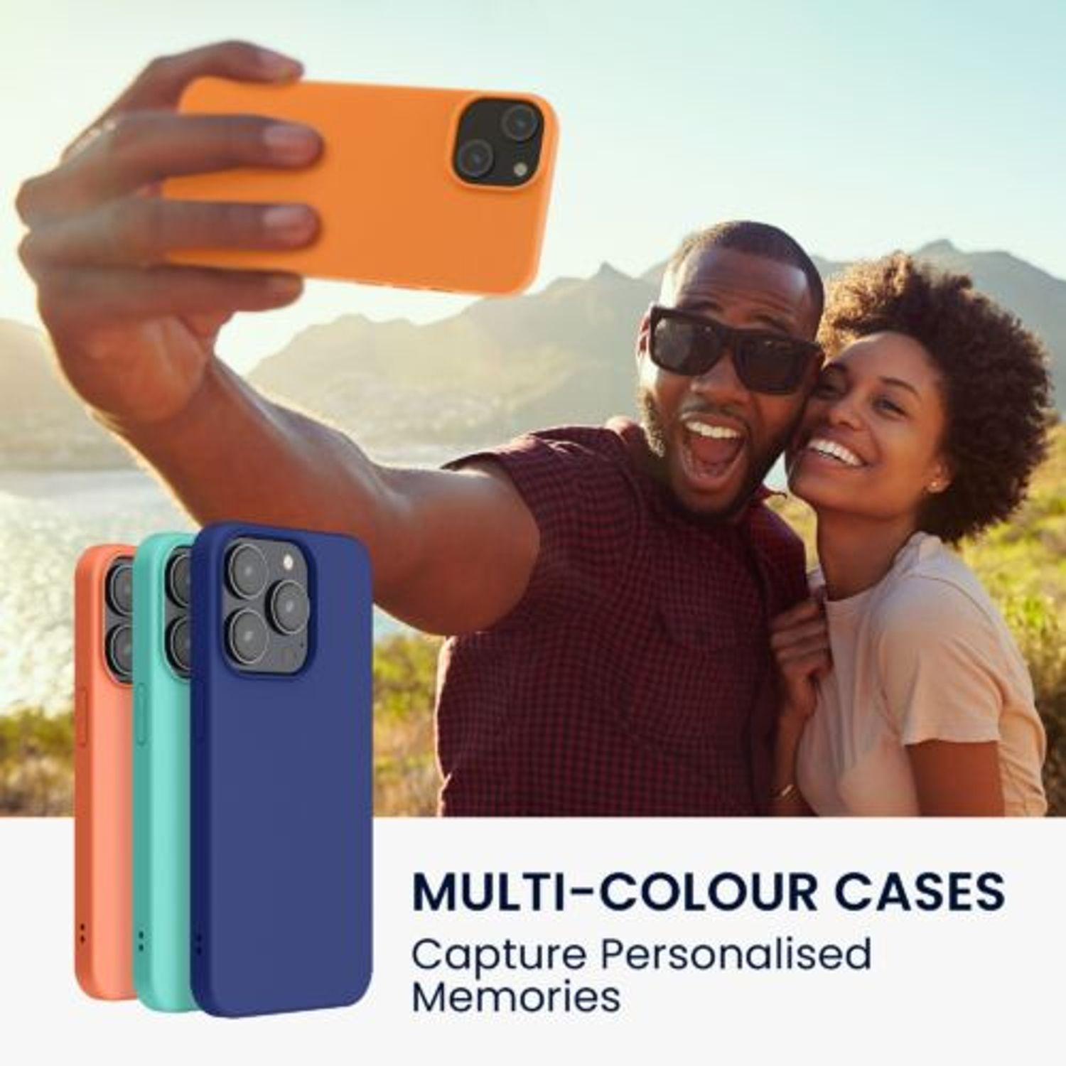Husa Kwmobile pentru Apple iPhone 14, Silicon, Portocaliu, 59075.150 fotografia produsului View 11 L