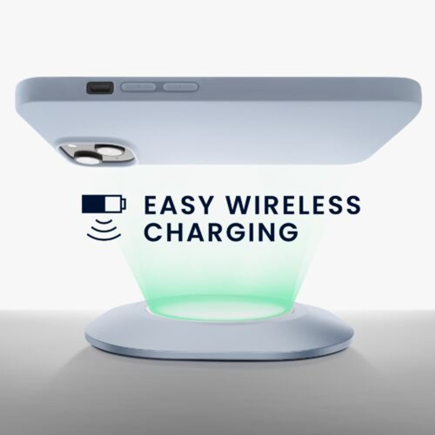 Husa Kwmobile pentru Apple iPhone 14, Silicon, Albastru, 59075.58 fotografia produsului View 5 L