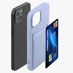 Husa Kwmobile pentru Apple iPhone 14, Silicon, Albastru, 59112.108 fotografia produsului View 5 S