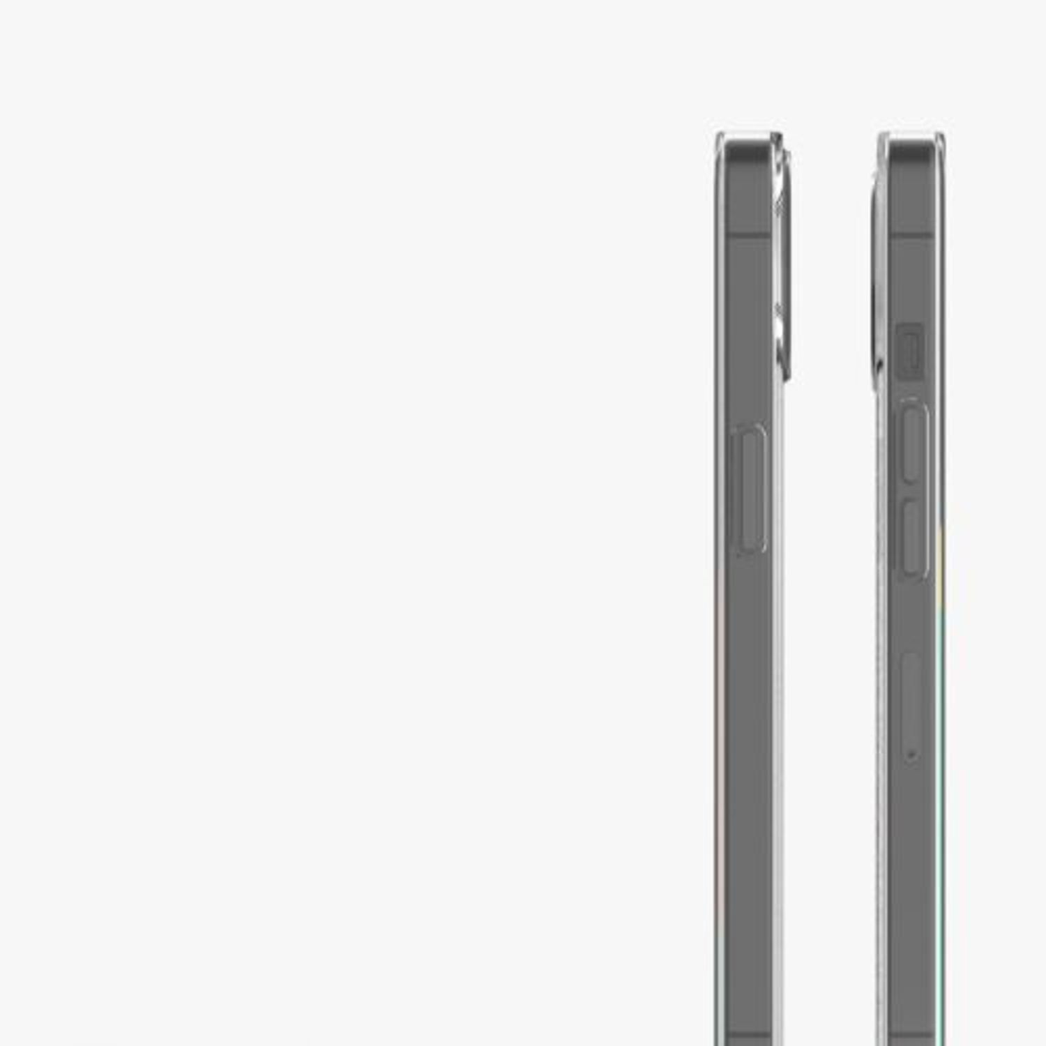 Husa Kwmobile pentru Apple iPhone 14 Plus, Silicon, Transparent, 59133.03 fotografia produsului View 8 L