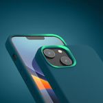 Husa Kwmobile pentru Apple iPhone 14, Silicon, Verde, 59071.57 fotografia produsului View 8 S