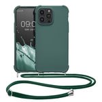 Husa Kwmobile pentru Apple iPhone 14 Pro Max, Silicon, Verde, 59119.80 fotografia produsului