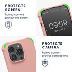Husa Kwmobile pentru Apple iPhone 14 Pro, Silicon, Roz, 59118.154 fotografia produsului View 3 S
