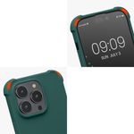 Husa Kwmobile pentru Apple iPhone 14 Pro, Silicon, Verde, 59118.80 fotografia produsului View 8 S