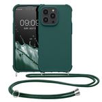 Husa Kwmobile pentru Apple iPhone 14 Pro, Silicon, Verde, 59118.80 fotografia produsului