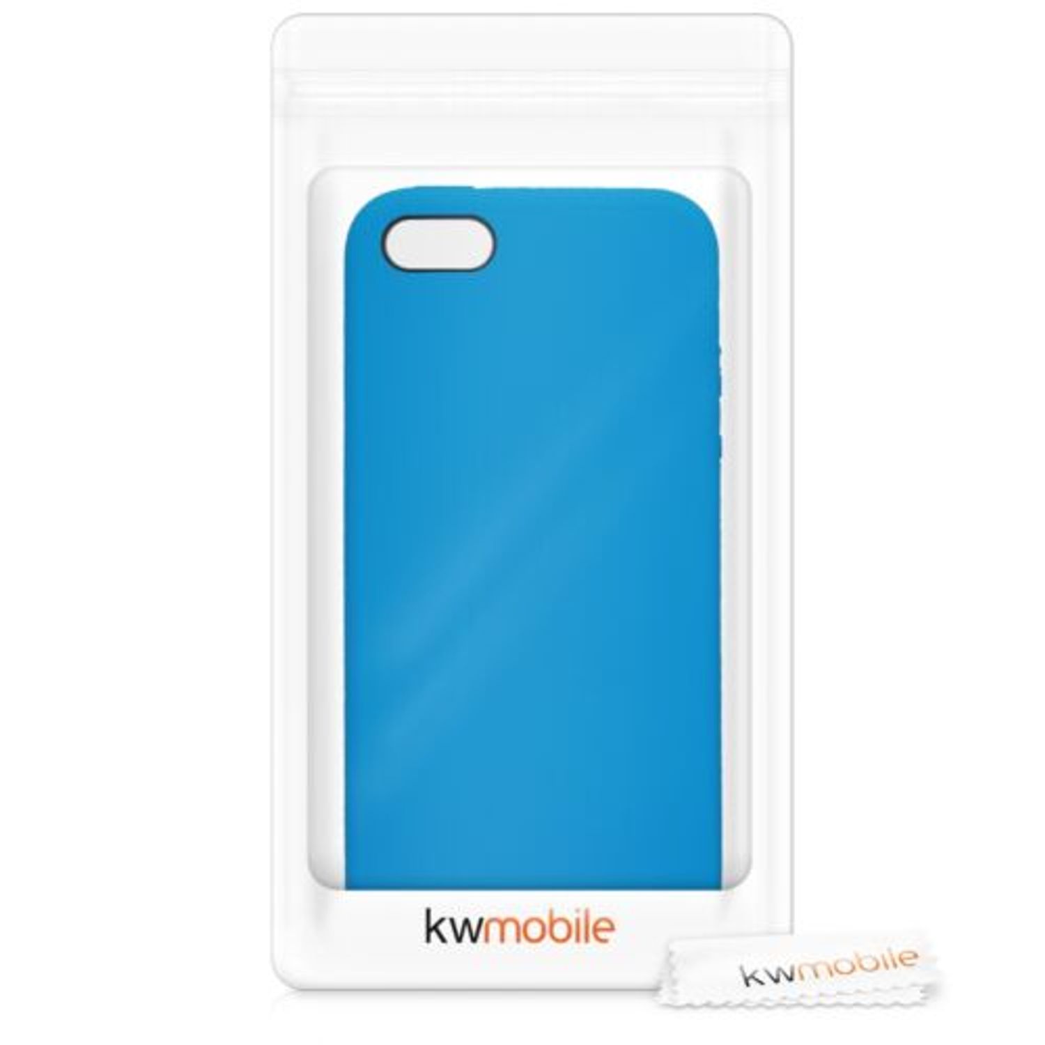 Husa pentru Apple iPhone 5/iPhone 5s/iPhone SE, Silicon, Albastru, 42766.157 fotografia produsului View 8 L