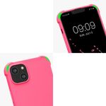 Husa Kwmobile pentru Apple iPhone 14 Plus, Silicon, Roz, 59117.77 fotografia produsului View 8 S