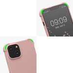 Husa Kwmobile pentru Apple iPhone 14, Silicon, Roz, 59116.154 fotografia produsului View 8 S