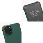 Husa Kwmobile pentru Apple iPhone 14, Silicon, Verde, 59116.80 fotografia produsului View 8 S