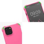 Husa Kwmobile pentru Apple iPhone 14, Silicon, Roz, 59116.77 fotografia produsului View 9 S
