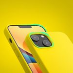 Husa Kwmobile pentru Apple iPhone 14, Silicon, Galben, 59071.165 fotografia produsului View 12 S