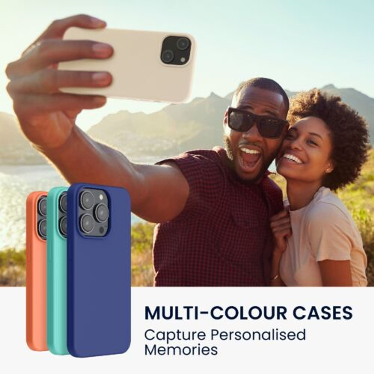 Husa Kwmobile pentru Apple iPhone 14, Silicon, Crem, 59071.16 fotografia produsului View 3 L