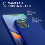 Husa Kwmobile pentru Apple iPhone 14 Plus, Silicon, Albastru, 59076.134 fotografia produsului View 3 S