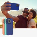 Husa Kwmobile pentru Apple iPhone 14 Plus, Silicon, Albastru, 59076.134 fotografia produsului View 7 S