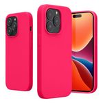 Husa Kwmobile pentru Apple iPhone 14 Pro, Silicon, Roz, 59073.77 fotografia produsului