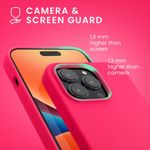 Husa Kwmobile pentru Apple iPhone 14 Pro, Silicon, Roz, 59073.77 fotografia produsului View 6 S