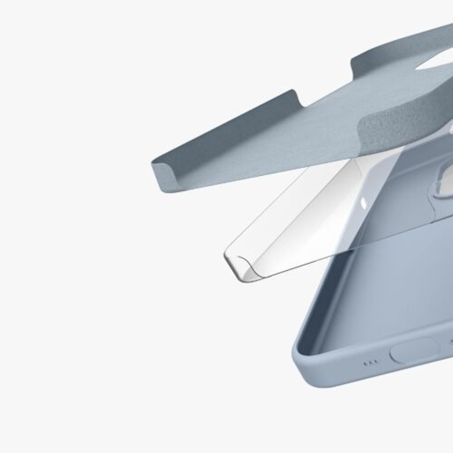 Husa Kwmobile pentru Apple iPhone 14 Plus, Silicon, Albastru, 59072.58 fotografia produsului View 10 L