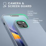Husa Kwmobile pentru Apple iPhone 14 Plus, Silicon, Albastru, 59072.58 fotografia produsului View 6 S