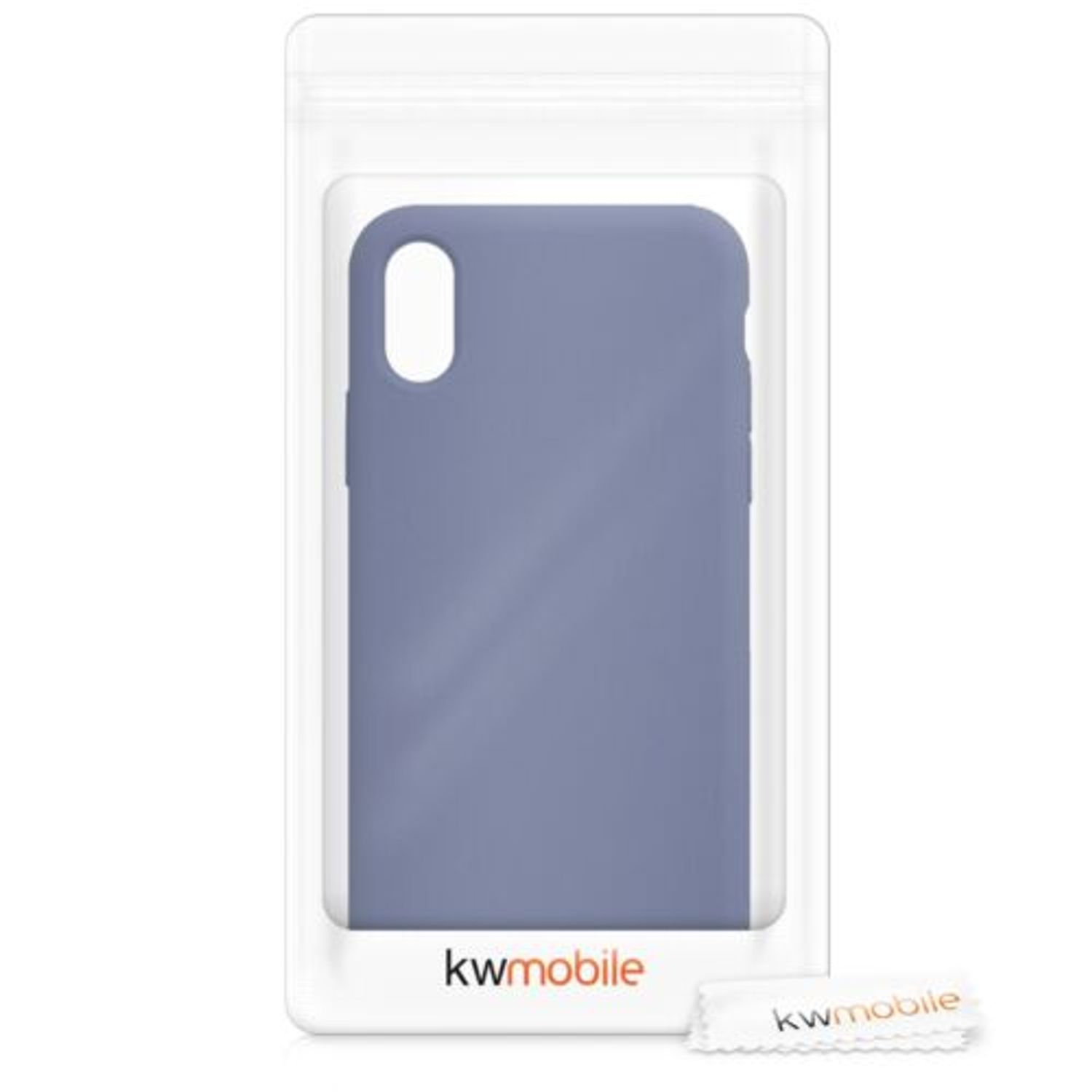 Husa pentru Apple iPhone X/iPhone XS, Silicon, Mov, 42495.130 fotografia produsului View 7 L