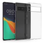 Husa Kwmobile pentru Google Pixel 7, Silicon, Transparent, 59086.03 fotografia produsului