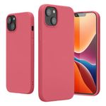Husa Kwmobile pentru Apple iPhone 14 Plus, Silicon, Roz, 59080.212 fotografia produsului