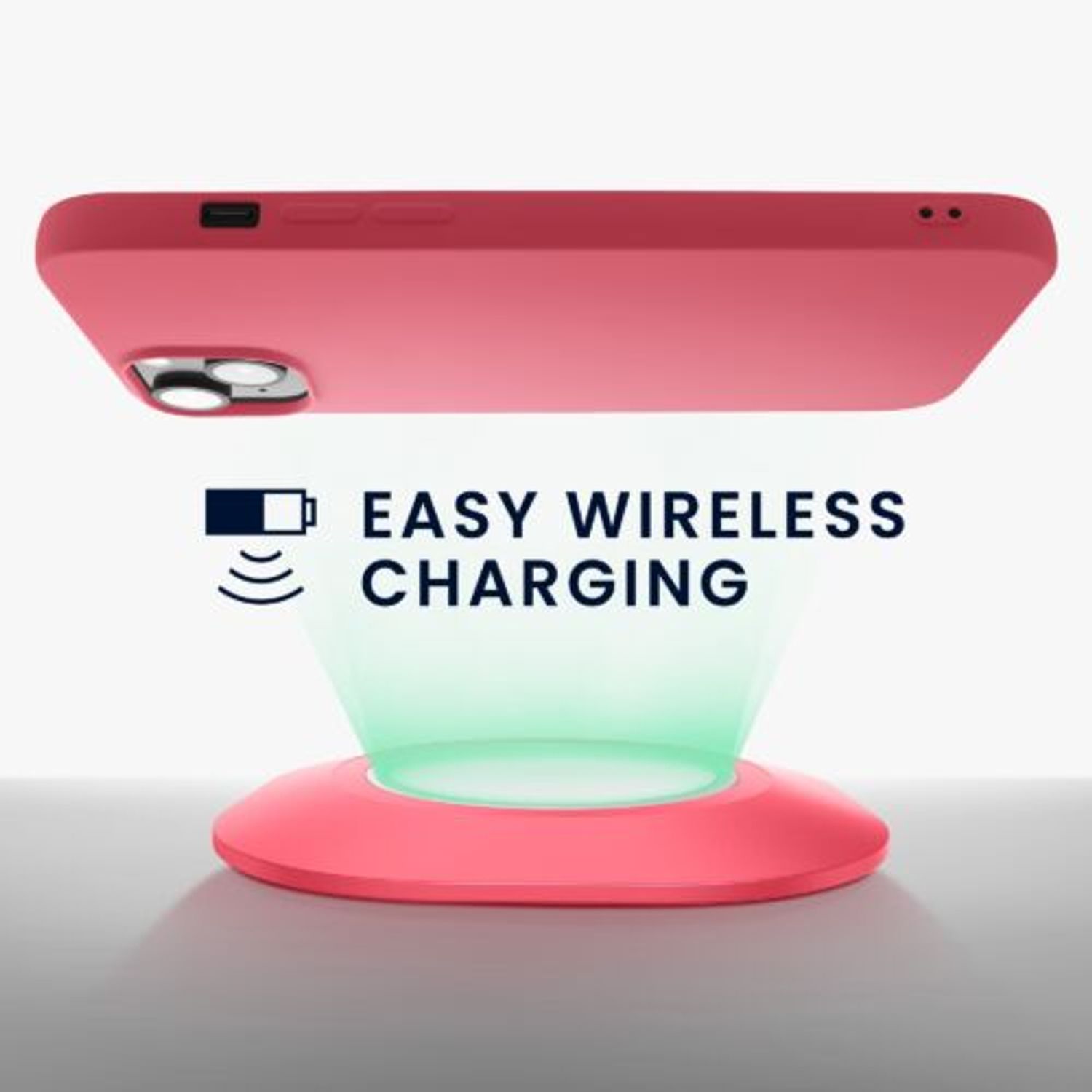 Husa Kwmobile pentru Apple iPhone 14 Plus, Silicon, Roz, 59080.212 fotografia produsului View 4 L