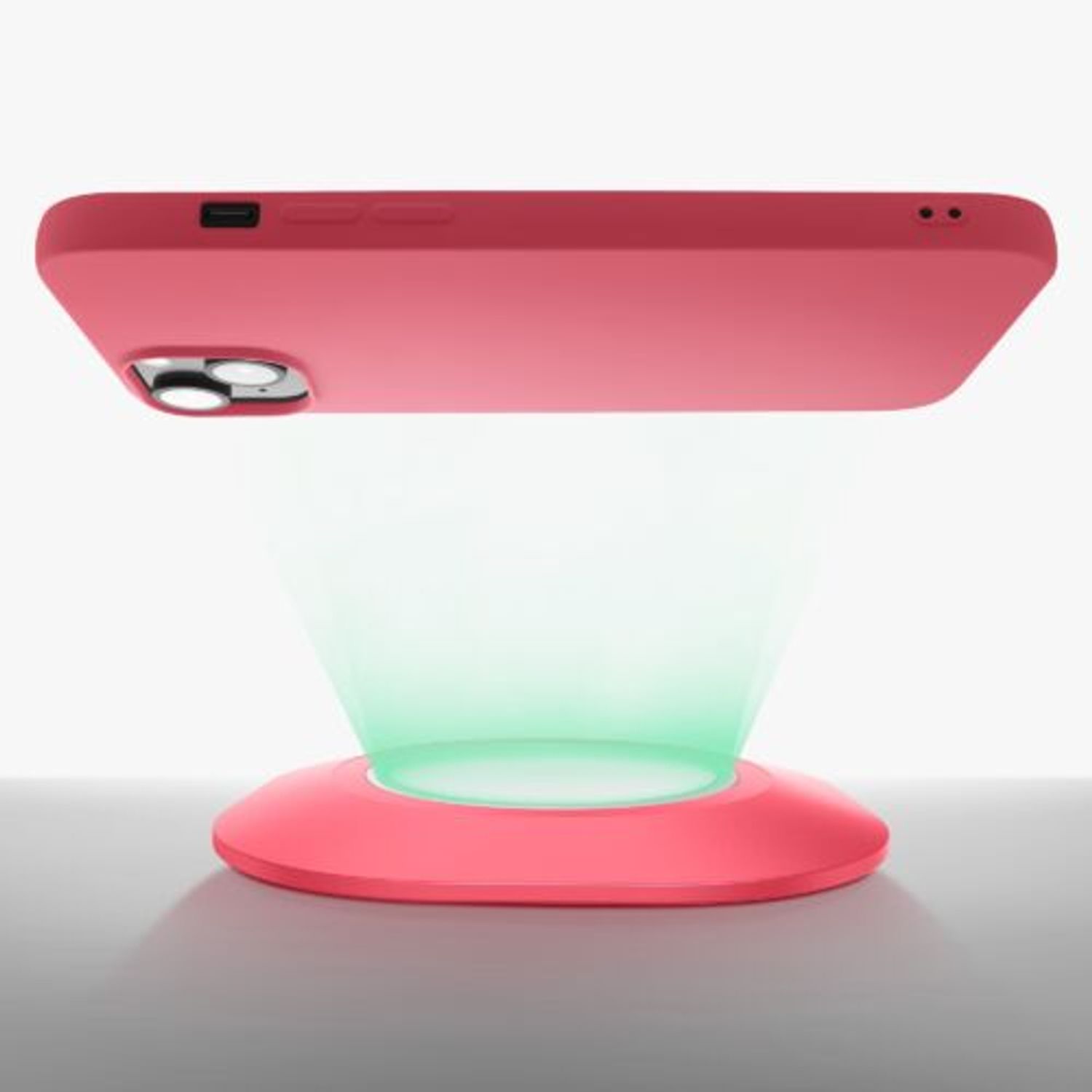 Husa Kwmobile pentru Apple iPhone 14 Plus, Silicon, Roz, 59080.212 fotografia produsului View 10 L